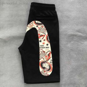 Herenshorts Dun Fushen Gepersonaliseerde Print Capri Heren Sport Casual Shorts Over de knie Wijde pijpen Grote losse zomerbroek 128