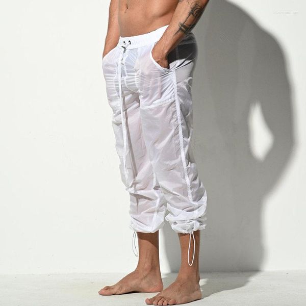 Pantalones cortos transparentes para hombre