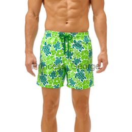 Herenshorts Vilebre-merk Topkwaliteit herenshorts Surfplankshorts Zomersport Strand Homme Bermuda korte broek Sneldrogende zilveren zeester Boardshorts x0706