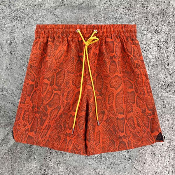 Shorts pour hommes Vintage motif serpent imprimé hommes confortable respirant imprimé pantalon de survêtement tenues de club social Bermudas Hombre