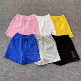 Heren shorts We11 gedaan Casual Men Women Hoge kwaliteit Sweat Spring Summer Drawtring Shortmiers's