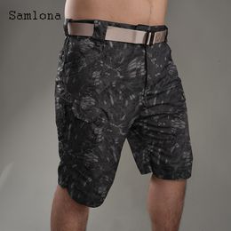 Pantalones cortos para hombre Western Summer Casual Plus Size Men Straight Half Pants Fashion Allmatch Classic Pockets Mens No Belt 230703
