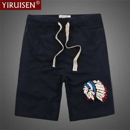 Shorts pour hommes en gros S-3XL 100% coton YIRUISEN Marque Casual Hommes Shorts Boardshorts Sports Gym Basketball Pantalon Hollistic Homme Vêtements L230520