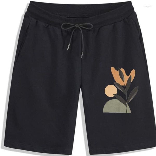 Pantalones cortos para hombre y mujer con estampado de plantas de acuarela, ropa de tendencia, camisetas, camisetas de moda con dibujos animados para mujer, gráfico femenino Regular