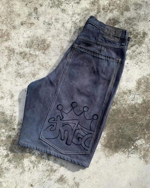 Shorts pour hommes Y2K Summer Fashion Retro Sports Cargo Hommes Pantalons de survêtement Casual Loose Femme Gym Streetwear Jean