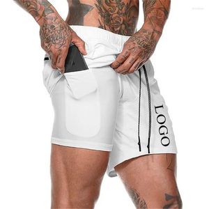 Shorts pour hommes votre propre marque de design logo / image personnalisée personnalisée partout où les femmes bricolage doubles couches à séchage rapide