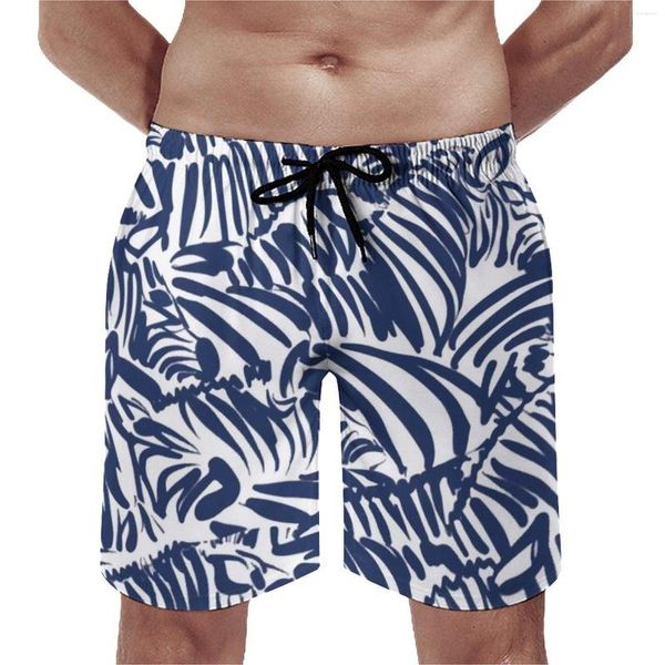 Cortometrajes para hombres Stripe Stripe Board Navy Abstract Fun Animal Pantalones cortos Diseño Sportswear Spring Beach Beach Trunks Cumpleaños de cumpleaños