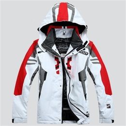 Manteau de ski pour hommes Spider Ski Jacket Homme imperméable chaud coupe-vent respirant imperméable veste de snowboard Jaqueta de snowboard LJ201215