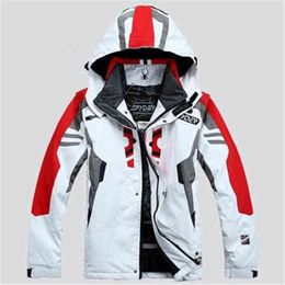 Manteau de ski pour homme Veste de ski araignée pour homme Imperméable Coupe-vent chaud Breathab Veste de snowboard imperméable Jaqueta de snowboard 22H0820