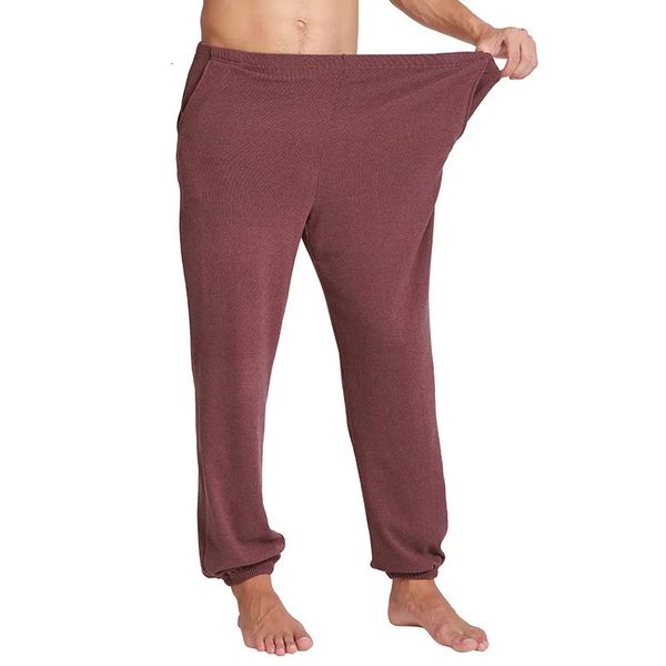 Vêtements de nuit pour hommes automne hiver grande taille hommes sous-vêtements super doux pantalons plus longs Johns hommes serrés 8XL 7XL 6XL 5XL 4XL 3XL 231215