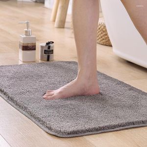 Vêtements de nuit pour hommes, gâteau transfrontalier en velours, tapis de sol absorbant et antidérapant, pour porte de porte, chambre à coucher, une pièce, goutte