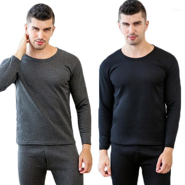 Ropa de dormir para hombre, marca HOUSE, calzoncillos largos cálidos de invierno para hombre, ropa interior gruesa de terciopelo, ropa interior térmica, pijama de nieve, conjunto informal de venta 1