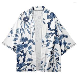 Vêtements de nuit pour hommes Style japonais Kimono Été Femmes Cardigan Taoist Robe Home Tenues Vintage Peignoir Sommeil Tops Manteau Mâle Veste Chemise