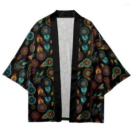 Mannen Nachtkleding Kimono Robe Japanse Zomer Vest Badjas Mannen Shirt Vintage Stijl Yukata Haori Casual Rayon Kamerjas Thuis kleding