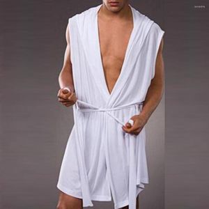 Vêtements de nuit pour hommes Cardigan Pyjamas pour hommes Vêtements Robe de bain pratique à super coutures