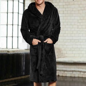 Vêtements de nuit masculins peluche peluche peluche automne pyjamas de flanelle de mode d'hiver