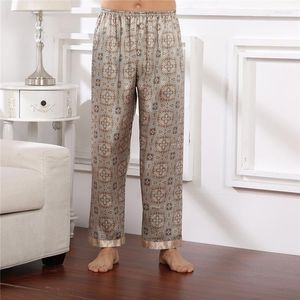 Vêtements de nuit masculins portes de pyjama femmes pantalons de pyjama à la maison