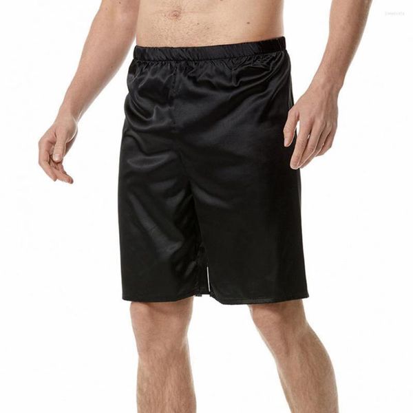 Vêtements de nuit pour hommes Bas de sommeil Shorts décontractés pour hommes Pyjama en polyester sans décoloration Vêtements de nuit d'été