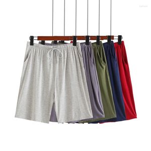 Nachtkleding voor heren Zomer Modale slaap korte broek Heren casual shorts Losse dunne comfortabele elastische mannelijke bodems