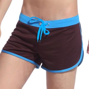 Vêtements de nuit pour hommes Été Recommander des shorts amples décontractés Boxer respirant et perméable à la sueur Tissu en maille douce Pantalon ajusté pour hommes