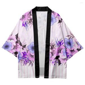 Vêtements de nuit pour hommes Vintage Style Femmes Robe Japonais Cardigan Taoist Chemises Kimono Manteau Summer Lady Peignoir Veste Casual Yukata Vêtements de maison