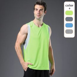 Mannen Mouwloos Shirt Fitness Heren Sport Blank Tank Top Workout Vest Katoen Spier Tank Top Sportscholen Kleding D-10012X