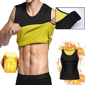 Mannen Afslanken Body Shaper Modellering Vest Riem Buik Verminderen Shaperwear Mannen Vetverbranding Gewichtsverlies Taille Trainer Zweet Corse214U