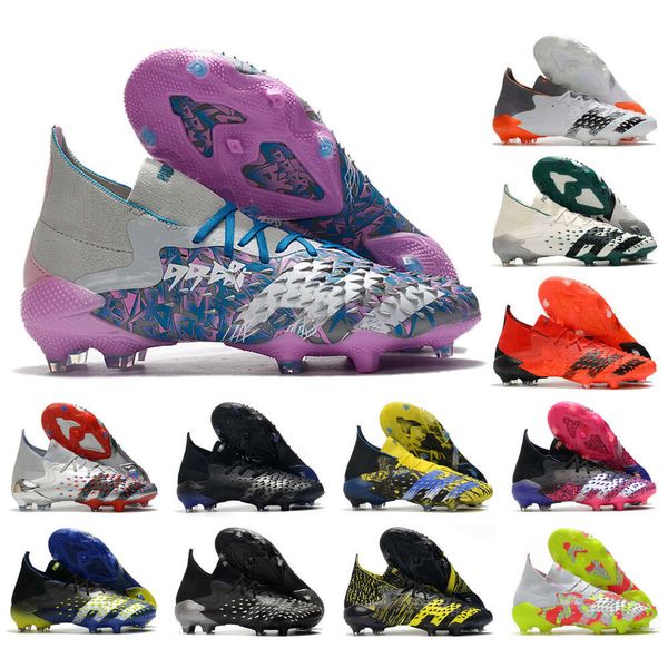 Crampons de football pour hommes gazon intérieur chaussures de football d'entraînement de performance légères bottes de football athlétiques pour terrain mou taille extérieure Eur: 39-45