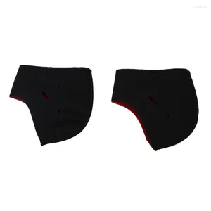 Calcetines para hombres 1/3 par Dormir Suave Cuidado del talón agrietado Pie sin dedos Reutilizable para pies secos Mujeres Hombres