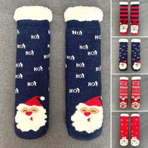 Heren sokken 1 paar mooie koude winter meisjes thuis slapen wasbare kerstsuur/ rendier/ voor