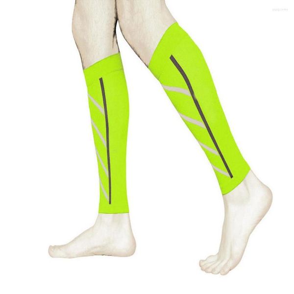 Chaussettes pour hommes 1 paire Support de mollet Compression graduée Manchon de jambe Exercice de plein air Sports Sécurité UND Vente
