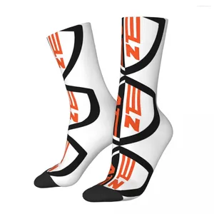 Chaussettes masculines 1 paire drôle de chaussette de merch kpop folle pour hommes hip hop harajuku ateet happy qualité motif imprimé garçons