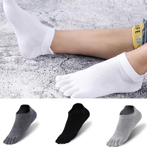 Herensokken 1 paar man casual vaste kleur orthopedische compressie ademende teen chaussettes homme 2022