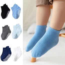 Calcetines para hombre, 12 pares de calcetines suaves antideslizantes pegados de algodón para bebés