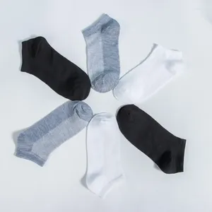 Chaussettes pour hommes 14 paires/lot grande taille EU 38-46 maille respirante cheville courte été mince décontracté unisexe drôle bas Tube chaussette