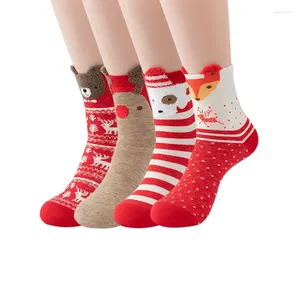 Calcetines para hombres 1pr medias navideñas de navidad