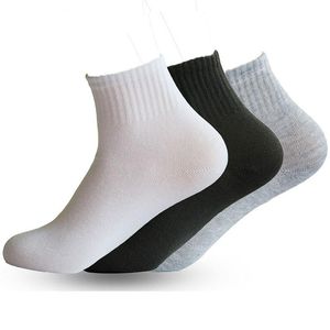 Calcetines para Hombre, 2/3/4/5 pares, negro, gris, blanco, cortos, de alta elasticidad, largos, transpirables, Calcetines para Hombre