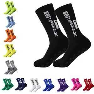 Chaussettes pour hommes 2022 nouvelles chaussettes de football antidérapantes hommes femmes antidérapantes football basket-ball tennis chaussettes de sport Grip cyclisme chaussettes d'équitation 3845 Z0227