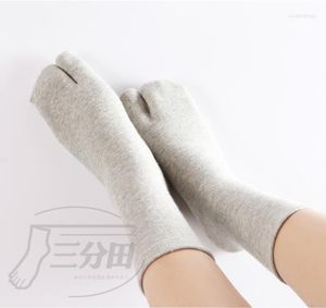 Herensokken 5 paar Tabi-socks Twe-tened Sock Finger Toe Cotton Men vrouwen Clogs dragen antibacterieel