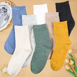 Chaussettes pour hommes 7 paires/lot coton décontracté court mode respirant mâle rue mode longue drôle chaussette équipage confortable Pack