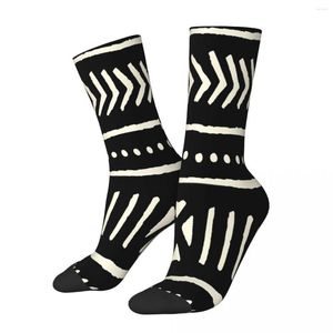 Chaussettes pour hommes Boue Africaine Afrique Mâle Hommes Femmes Automne Bas Imprimés