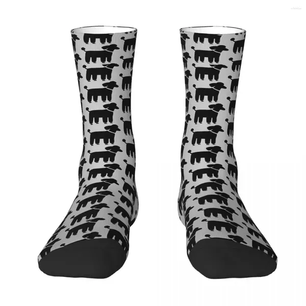 Calcetines para hombres todas las estaciones medias de tripulación puales negros (s) harajuku hip hop accesorios largos para hombres regalos de Navidad