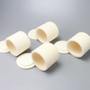 Bocaux de broyeur à boulets de chaussettes pour hommes utilisés pour la fraiseuse à rouleaux de laboratoire/pot de meulage d'alumine/pièces de boule