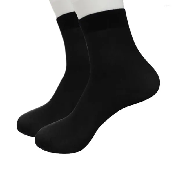 Chaussettes de sport de basket-ball pour hommes, courtes, 8 paires de soie Ultra-fines, bas élastiques soyeux, fibres épaisses pour femmes