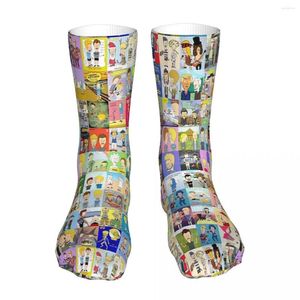 Chaussettes Homme Beavis And BuHead Dessin Animé All Moments Sock Homme Femme Bas Polyester Personnalisable Hip Hop