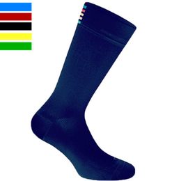 Chaussettes pour hommes Bmambas Marque professionnelle Chaussettes de sport Chaussettes de vélo de route respirantes Hommes et femmes Sports de plein air Racing Chaussettes de cyclisme Z0227