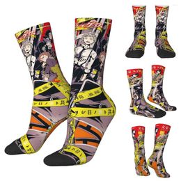 Calcetines para hombres Bungou Dogs Stray Wan Anime Unisex Winter Hip Hop Happy Street Style Sock