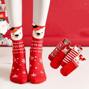 Chaussettes pour hommes dessin animé ornements de noël joyeuses décorations pour la maison cadeaux noël Noel Navidad bonne année fournitures