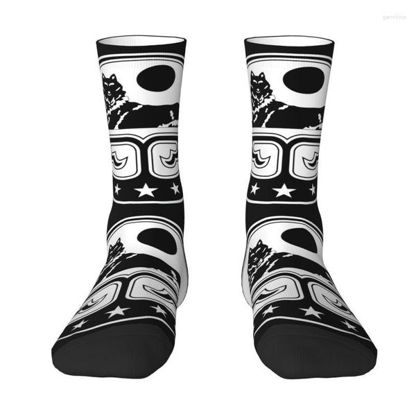 Chaussettes pour hommes tchétchène blason équipage unisexe mode tchétchénie printemps été automne hiver robe