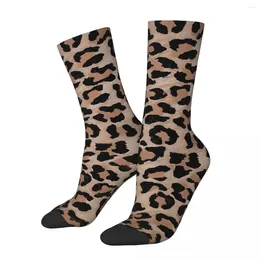 Chaussettes pour hommes Cheetah Leopard Print Gym 3D Boy Girls Chaussette mi-mollet